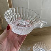 Christmas Pop-up 2022 - Set of 6 Vintage Glass Coffee/Tea Cups