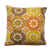 Cushion for cushion 40 cm x 40 cm fabric vintage 70s