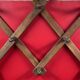 Coat rack, Wooden Accordion Hat Rack approximately 52 x 24 x 8 cm
