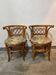 Paire fauteuils bistrot vintage
