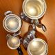 Christofle Malmaison 5-piece coffee and tea service with tray