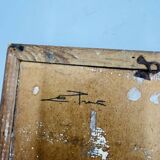 Painting head of a woman signed