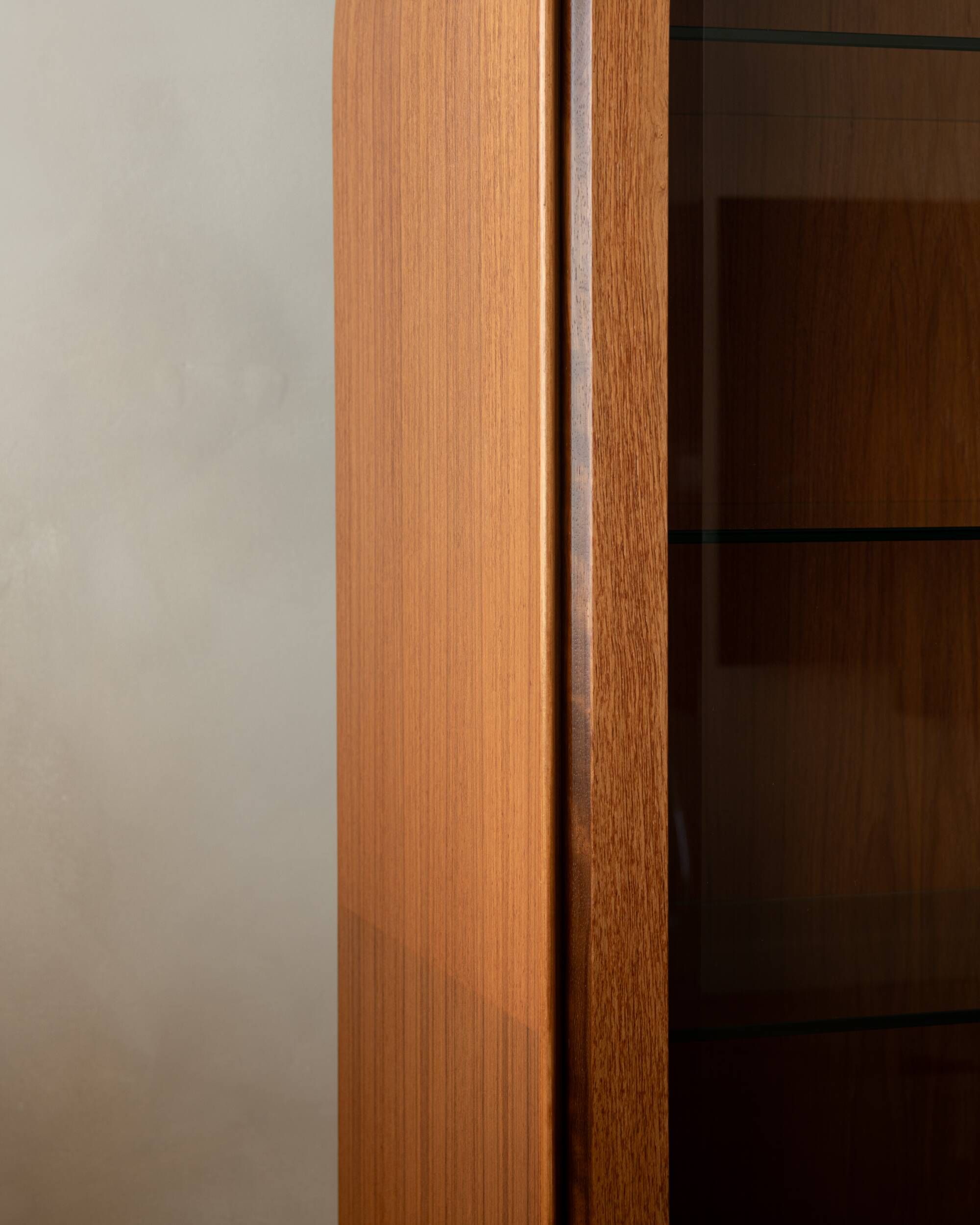 Mid Century Arched Display Cabinet by Brinkmann, 1980s