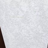 Set of 4 elegant French chairs Scandinavian style vintage 1960 imitation leather