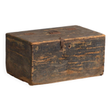 Antique cobalt blue ammunition trunk (c.1900) #64
