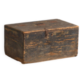 Old cobalt blue ammunition chest (c.1900) #64