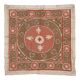 Vintage hand-embroidered tablecloth 133x134 cm