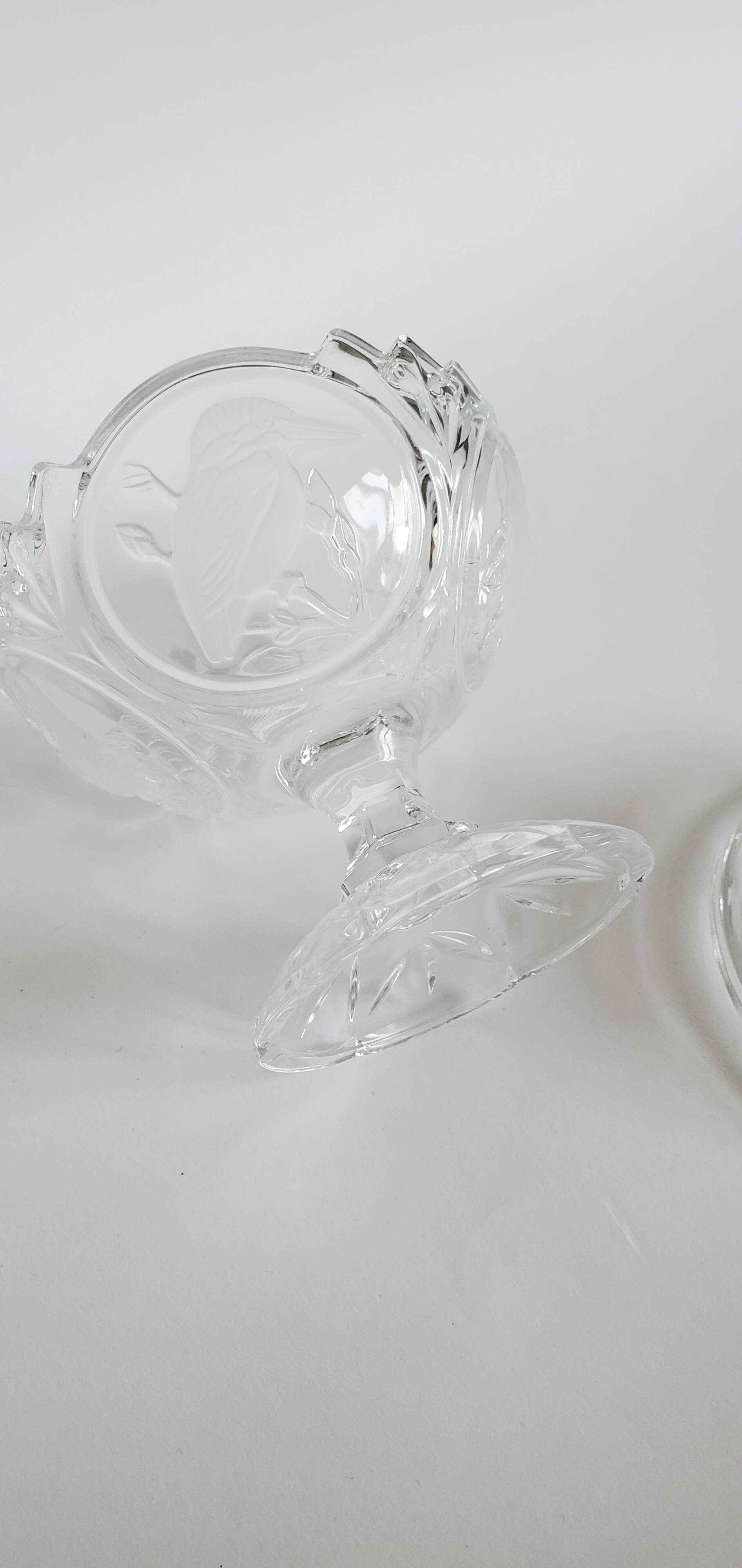 Crystal candy box from Cristal d'Arques