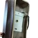 Vintage ceramic wall sconce, fat lava