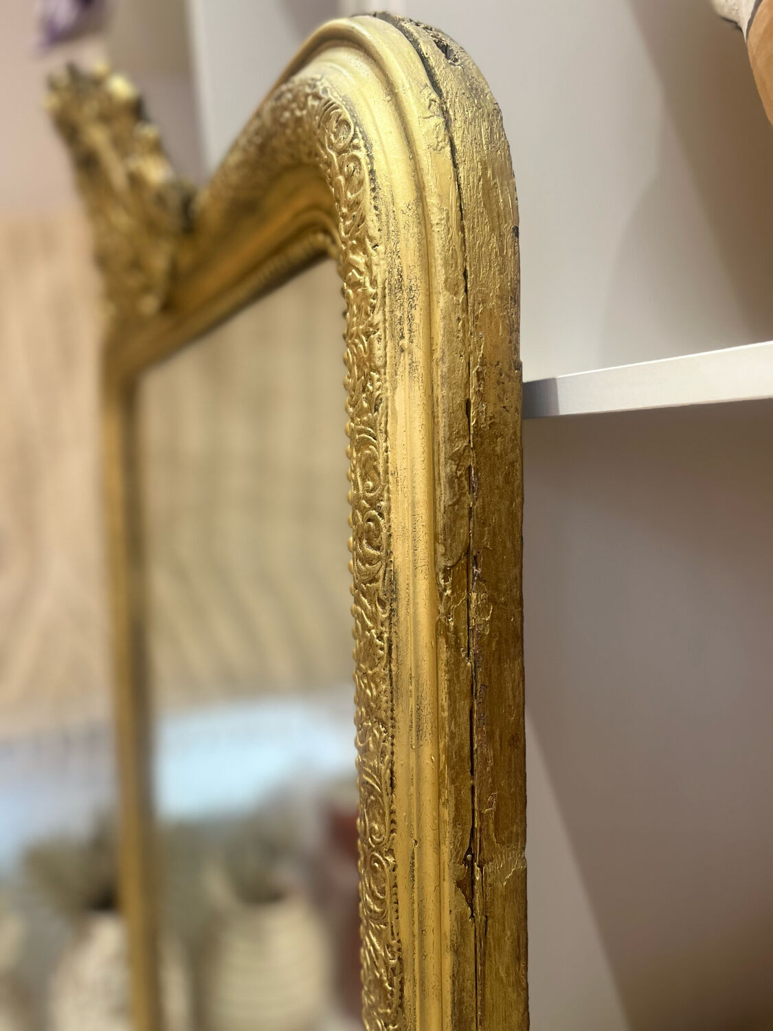 Antique mirror Louis Philippe 174X108 cm