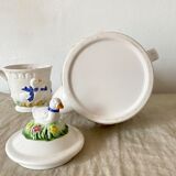 Slurry tea set geese 80s