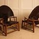 Pair of G23 hoop armchairs