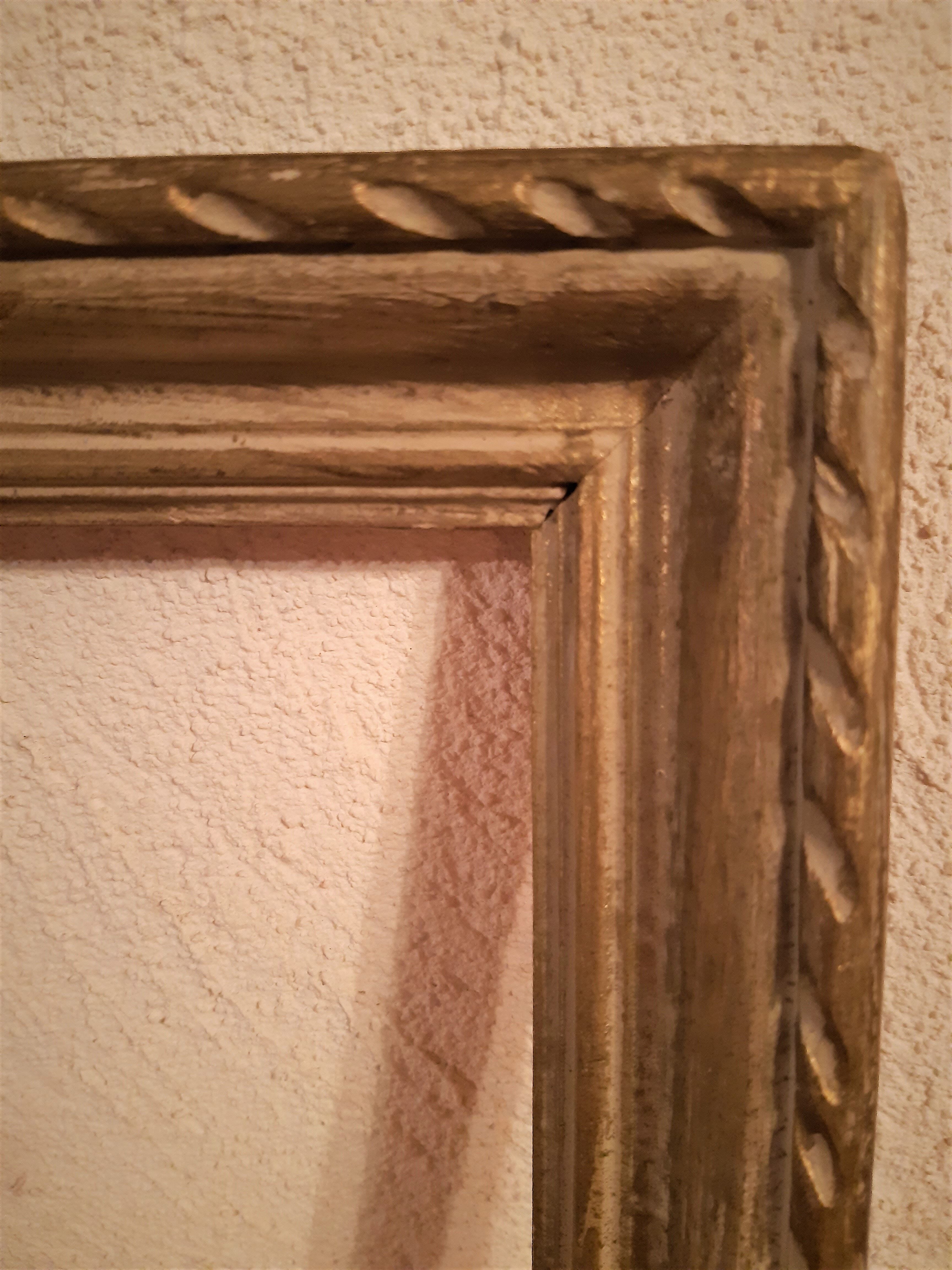 Old wooden frame