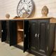 Enfilade de commerce meuble de métier 1930 en chene