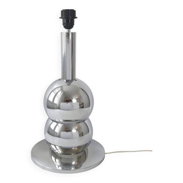 Lampe chrome 1970 space age