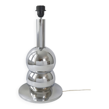 1970s space age chrome lamp