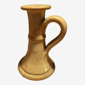 Candlestick, terracotta candle holder