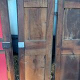 2 pairs of 19th century walnut doors