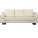 Omnight 3-seater canapé by NV Gallery in white boucle fabric.