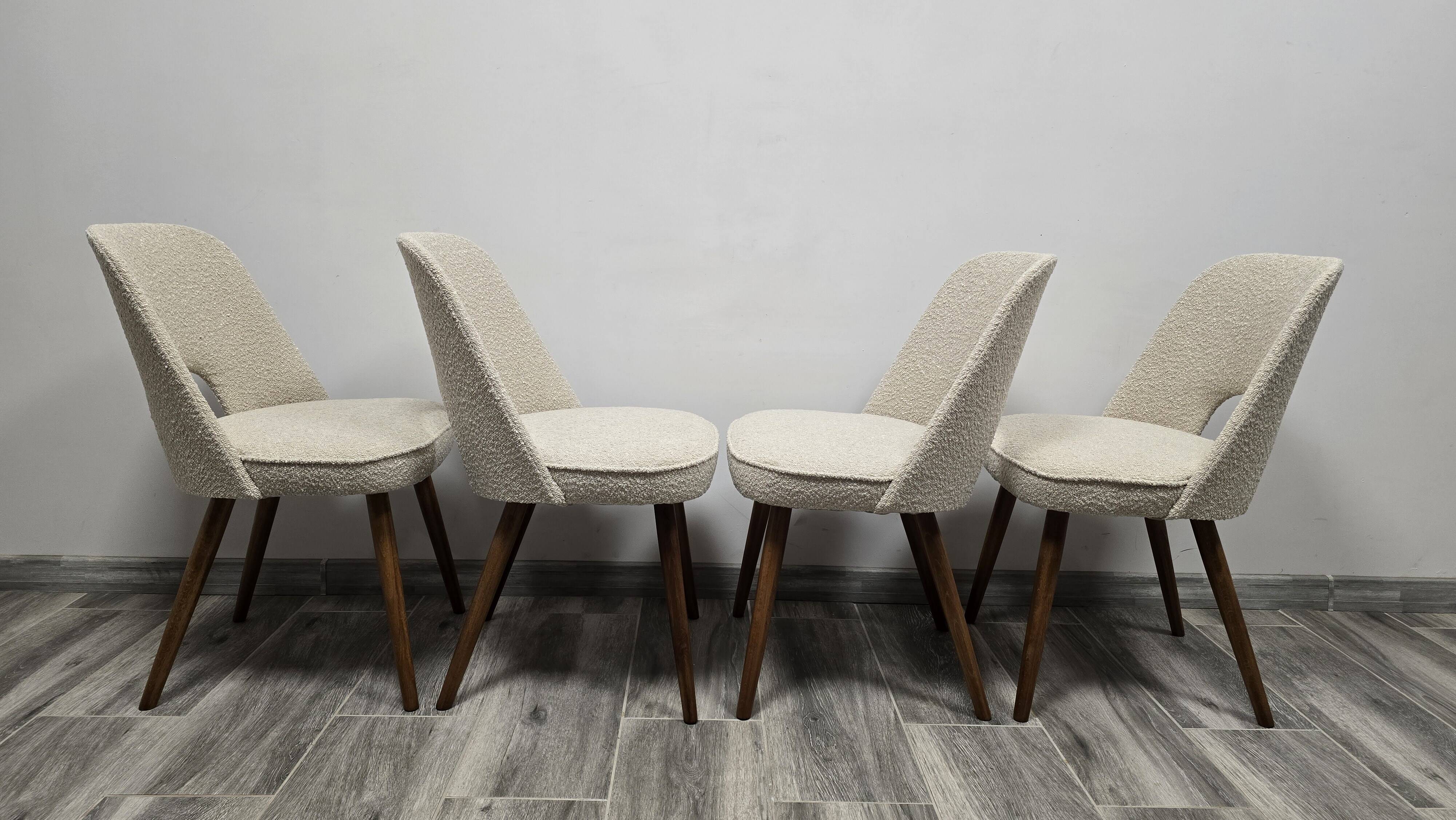Dining Chairs by Oswald Haerdtl for Ton, 1950s, Set of 4