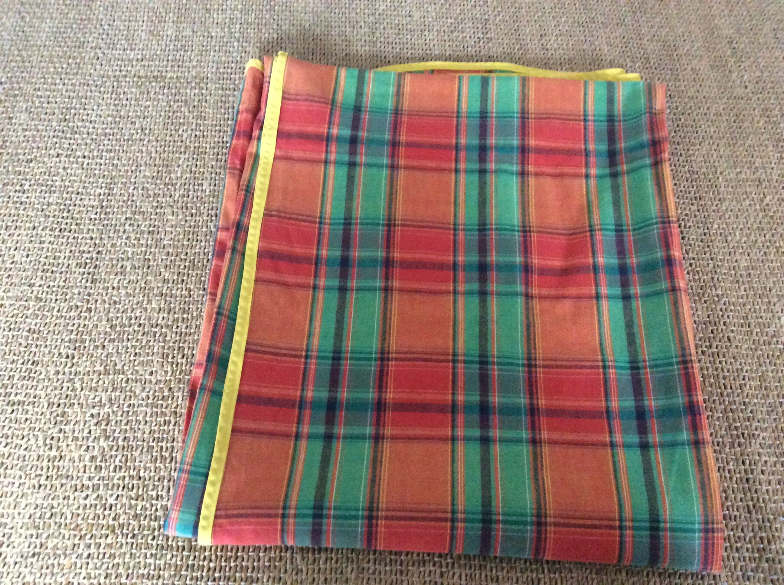 Scottish tablecloth
