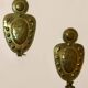Mid-Century Swedish Wall Sconces in Antique Brass
