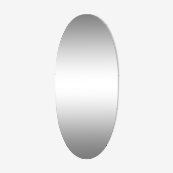 Oval mirror 40x107cm