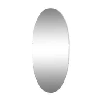 Oval mirror 40x107cm
