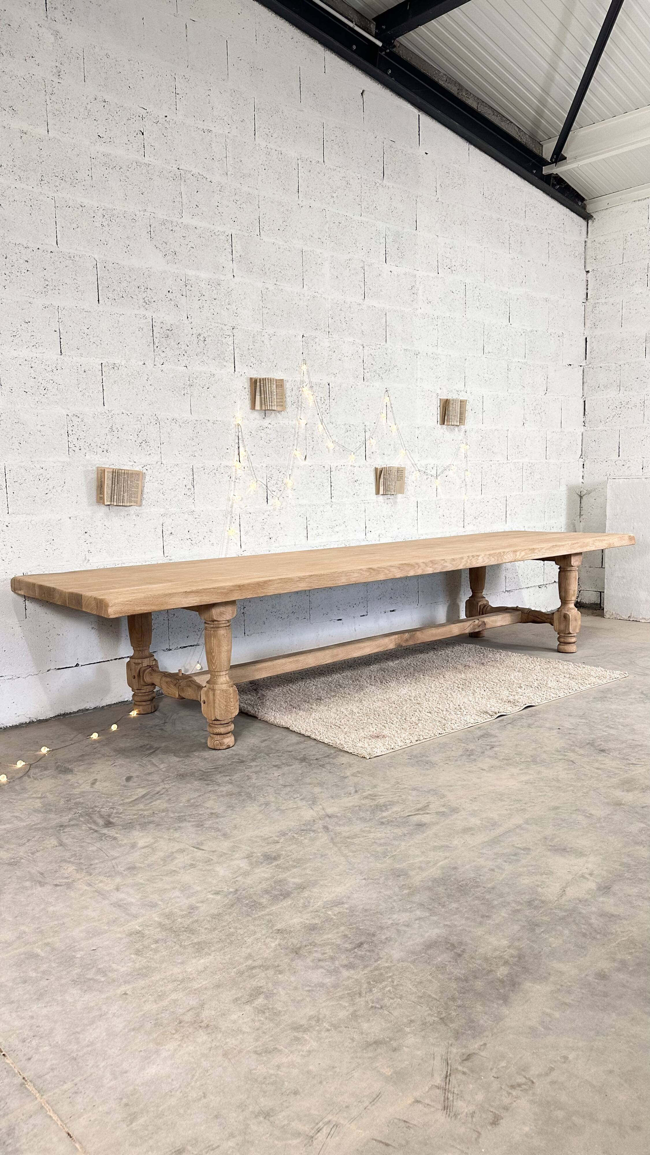 Farm table 3m80 / XXL farm table