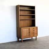 vintage bookcase | cupboard | brutalist | 60s | Danish