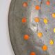 Mid-century Italian Perforated Metal Wall Lamp