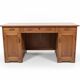 Bureau de maître d'école en bois massif