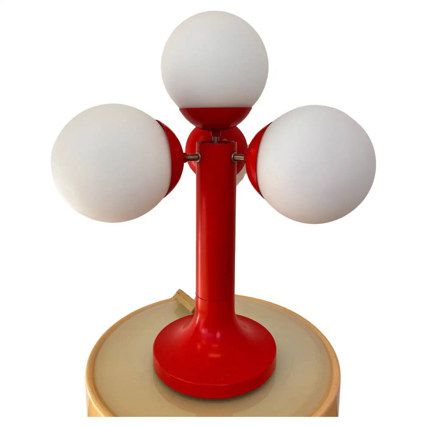 XL midcentury Space Age table lamp, Sputnik or Atom, 1970s - Germany