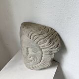 Stone sculpture 1950 face