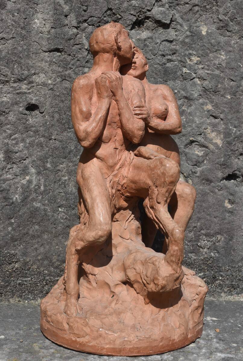 Henri Lucien-Robert, Fauna and Woman in Love (circa 1900)
