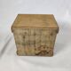 Small wooden transport crate