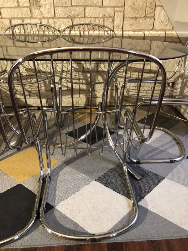 Table et 6 chaises Gastone Rinaldi