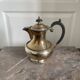 Antique Silver-Plated Metal Teapot English Sheffield