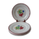 Set of 5 dessert plates Digoin Sarreguemines years 30-40