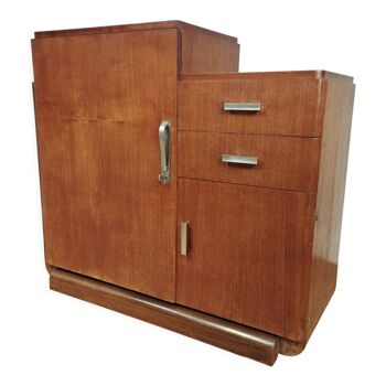 Asymmetrical vintage art deco style sideboard