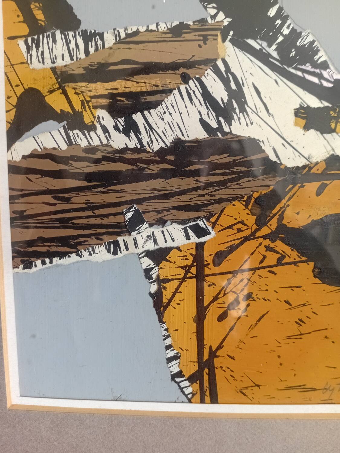 Collage Michel Trinquier 1983/84