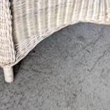 Vintage rattan lounge
