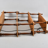 Wall shelf XIXth turned wood
