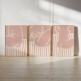 Ensemble de 3 impressions giclée