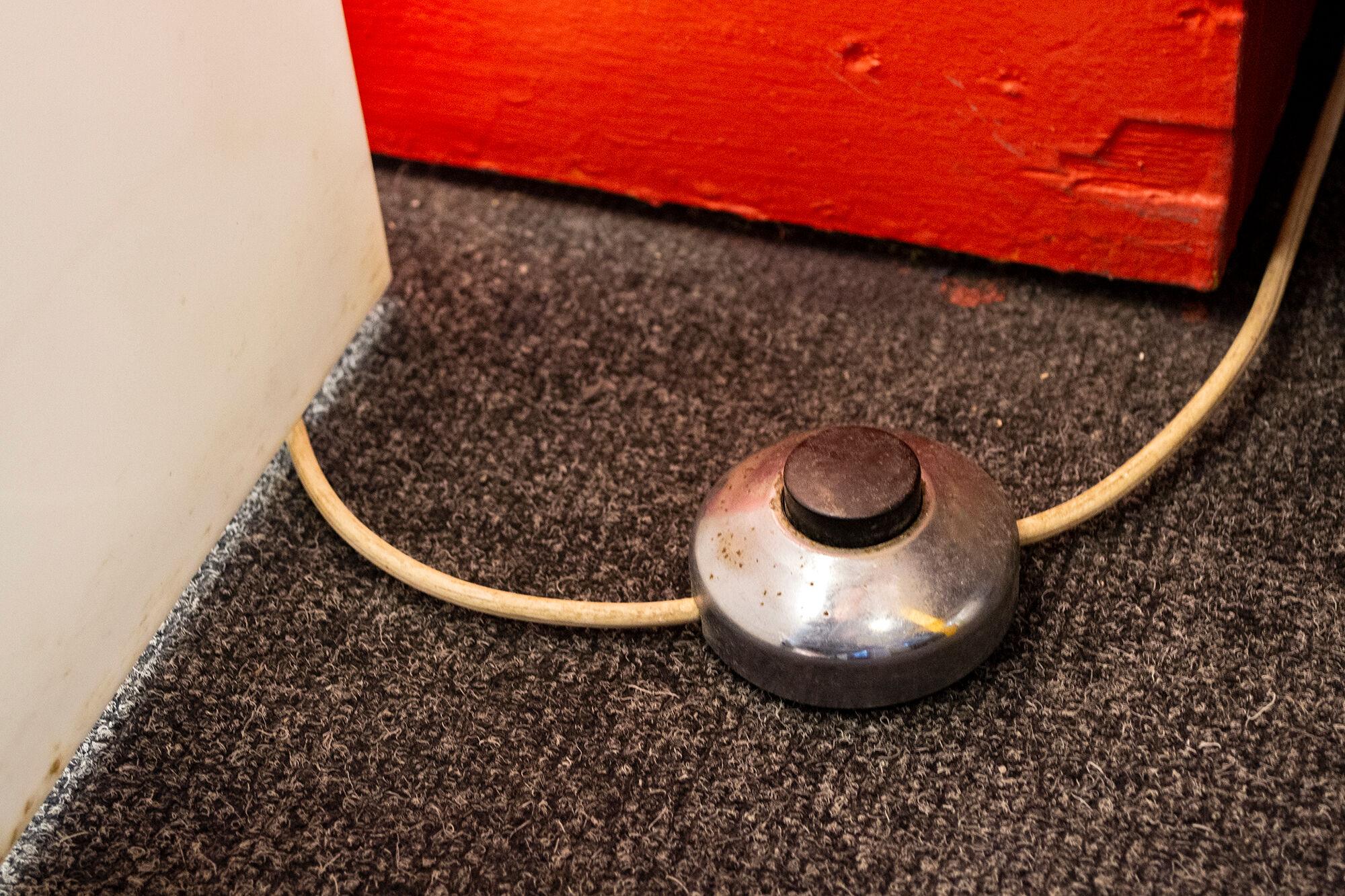 Floor lamp in plexiglas and steel Italia Anni '60