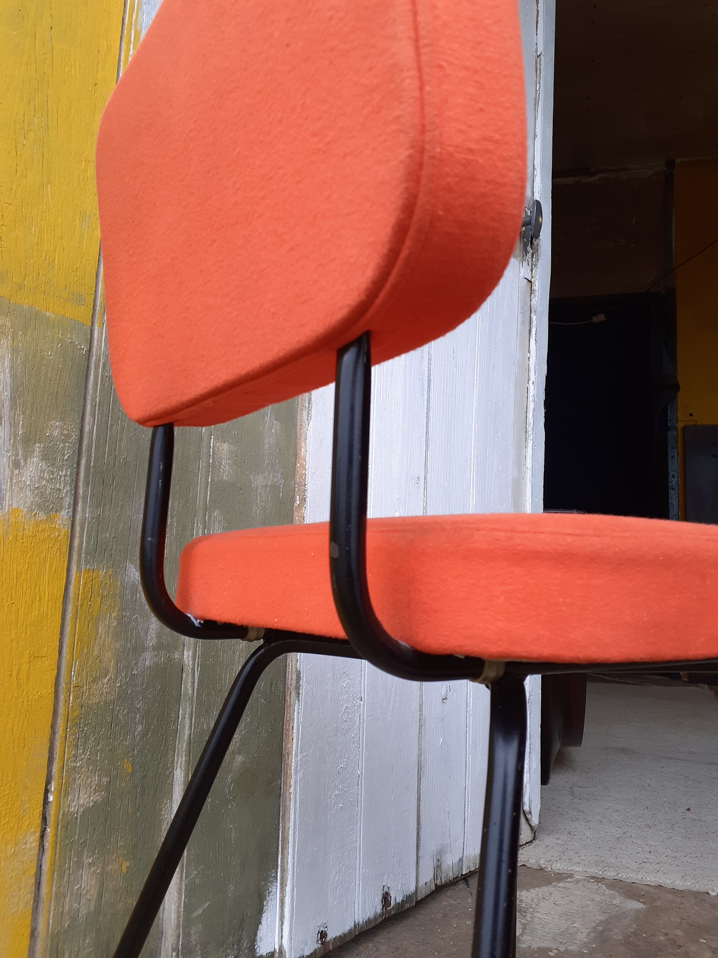 French chair by Paul Geoffroy for Airborne around 1950