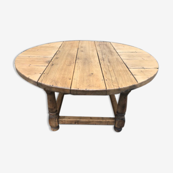 Dining Table Made Of Solid Oak With A Burnt Wood Finish According To The So Called Shou Sugi Ban Selency Dining Table Made Of Solid Oak With A, What Is A Small Round Table Called