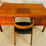 Vintage retro Danish mid-century rosewood desk by Christian Linneberg 1960s