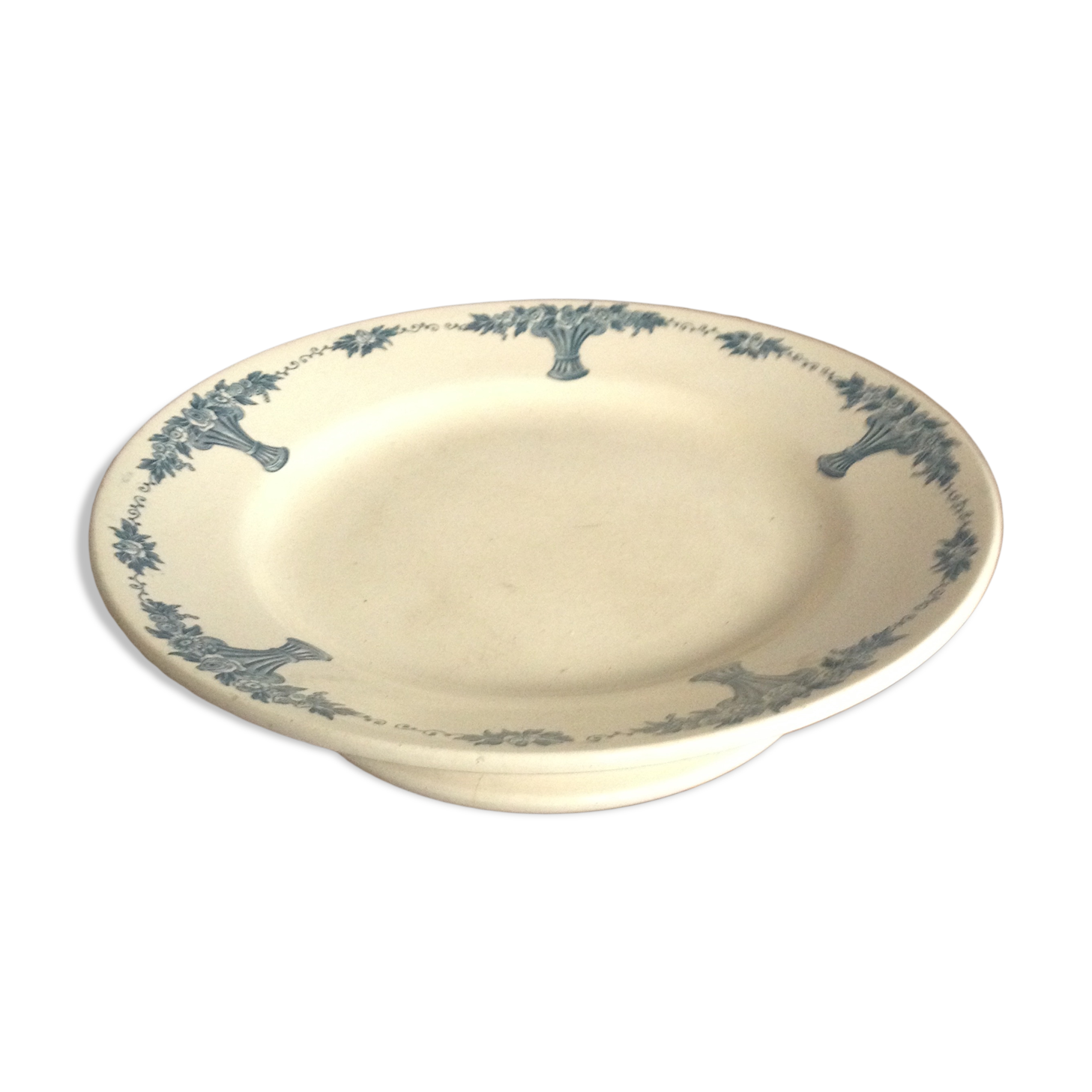 Plate pedestal Longchamp circa 1930