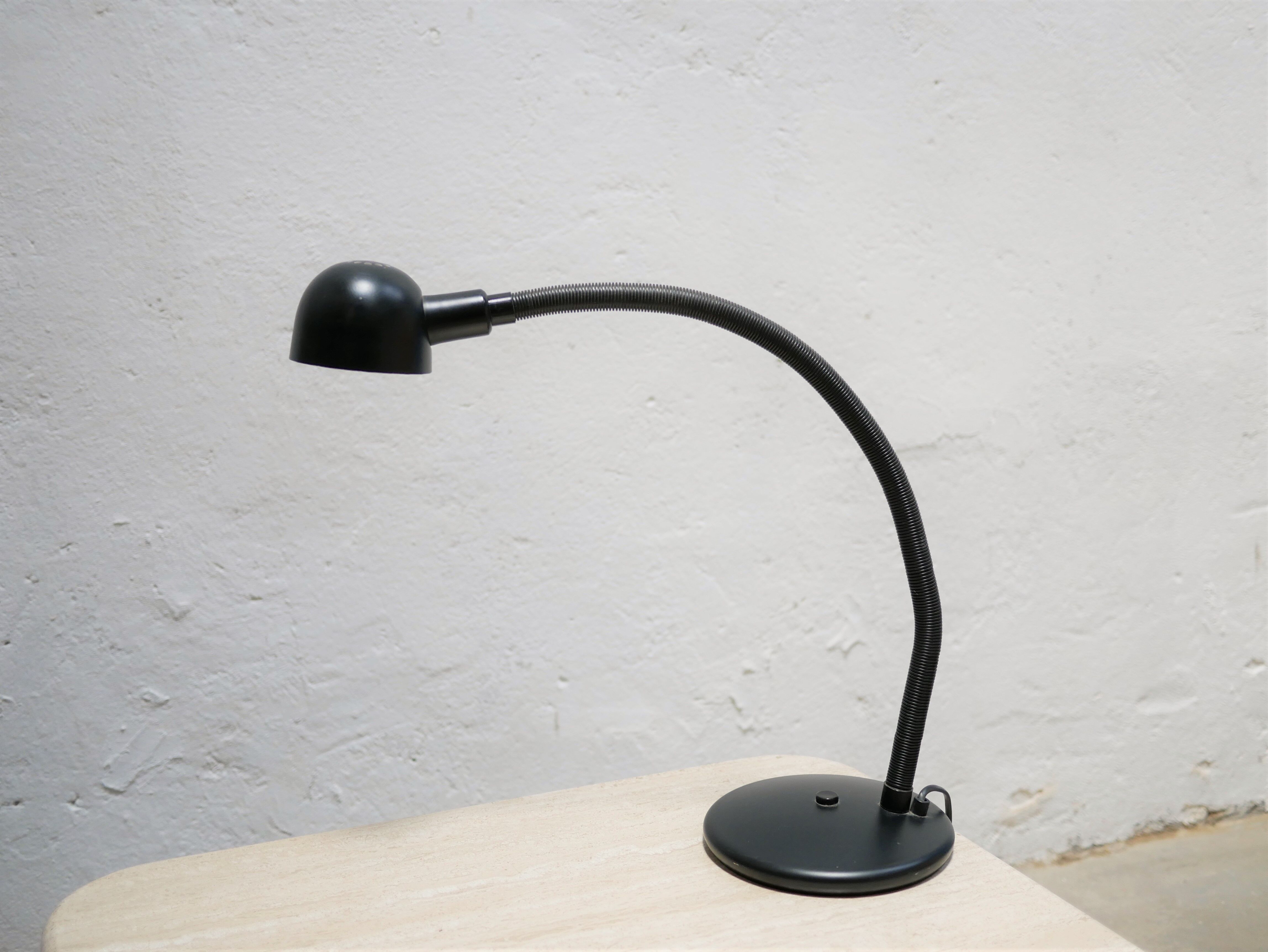 Black Vintage Hebi Snake Desk Lamp